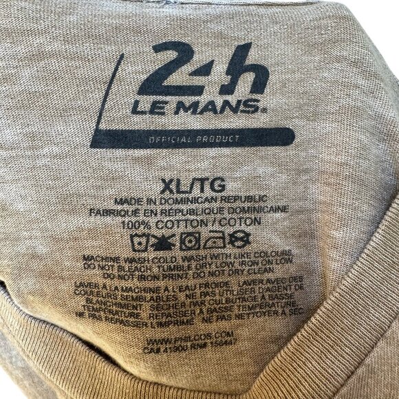 Le‎ Mans 24 Hour T-Shirt Racing Official 1951 Vintage Style Classic Car Art XL - Picture 4 of 4